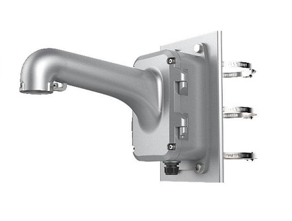 Pole Mount Bracket with Junction Box for PTZ Domes