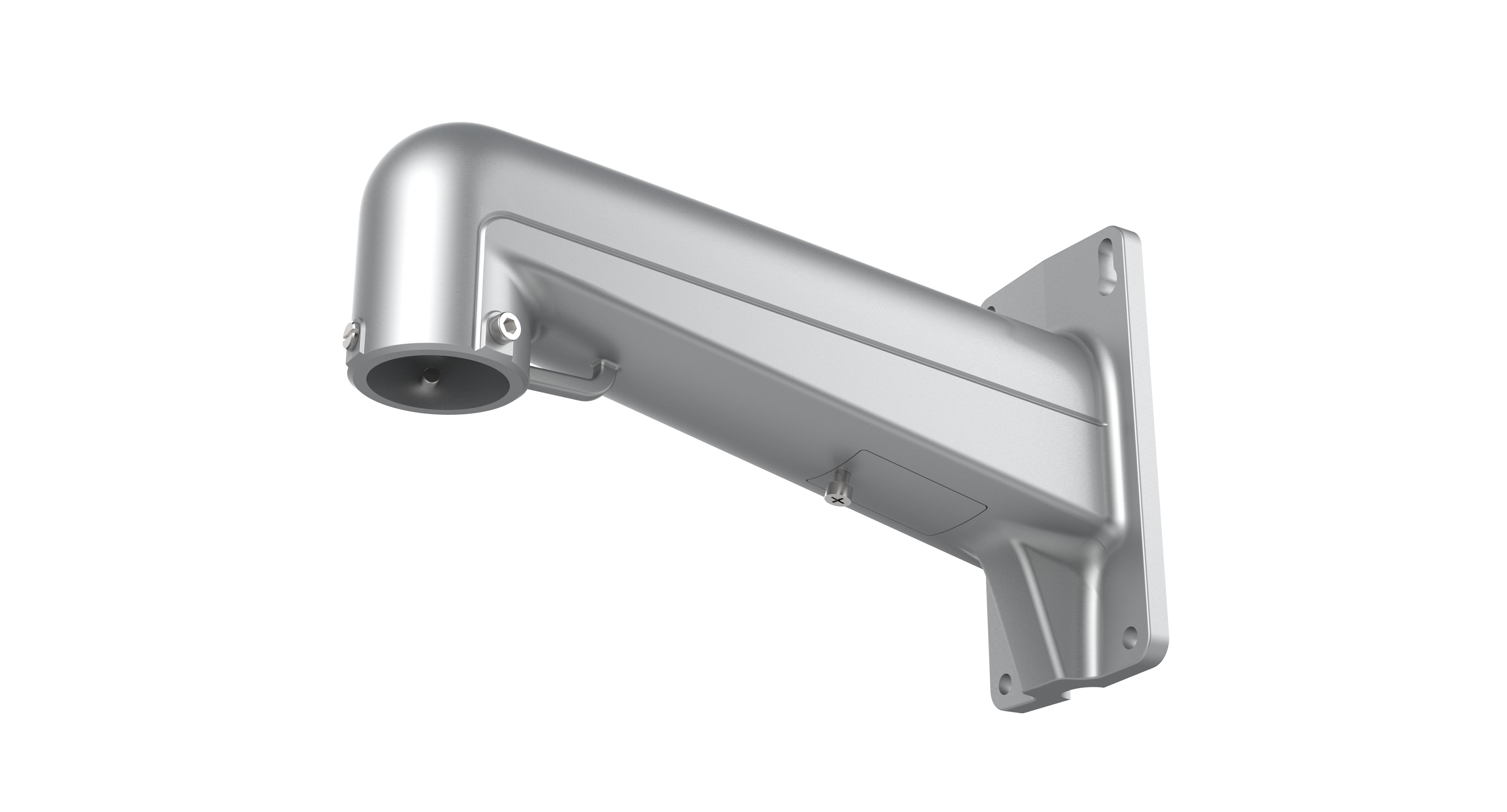 Wall Mount Bracket for PTZ Domes silver-grey