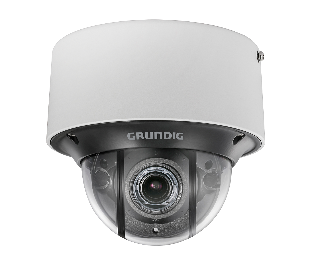 3 MP Fixed Dome IP-Camera 2.8~12mm Motorized