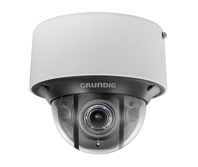 3 MP Fixed Dome IP-Camera 2.8~12mm Motorized