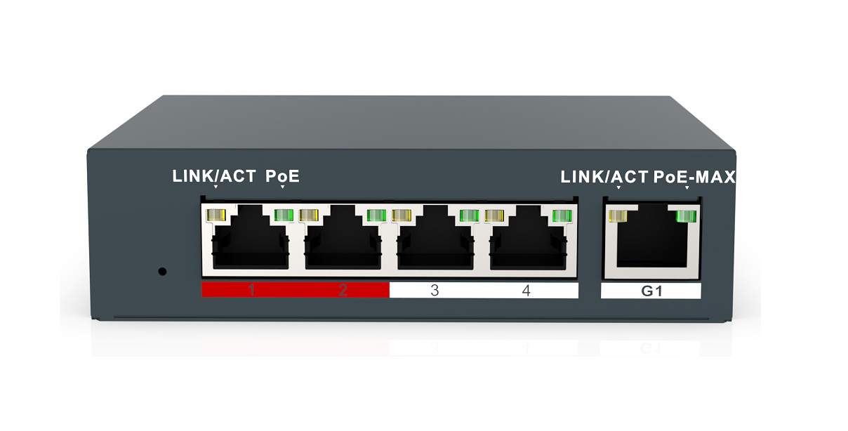 4 Port PoE Switch