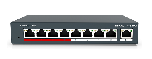 8 Port PoE Switch